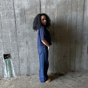 Denim Jacket and Jeans Set